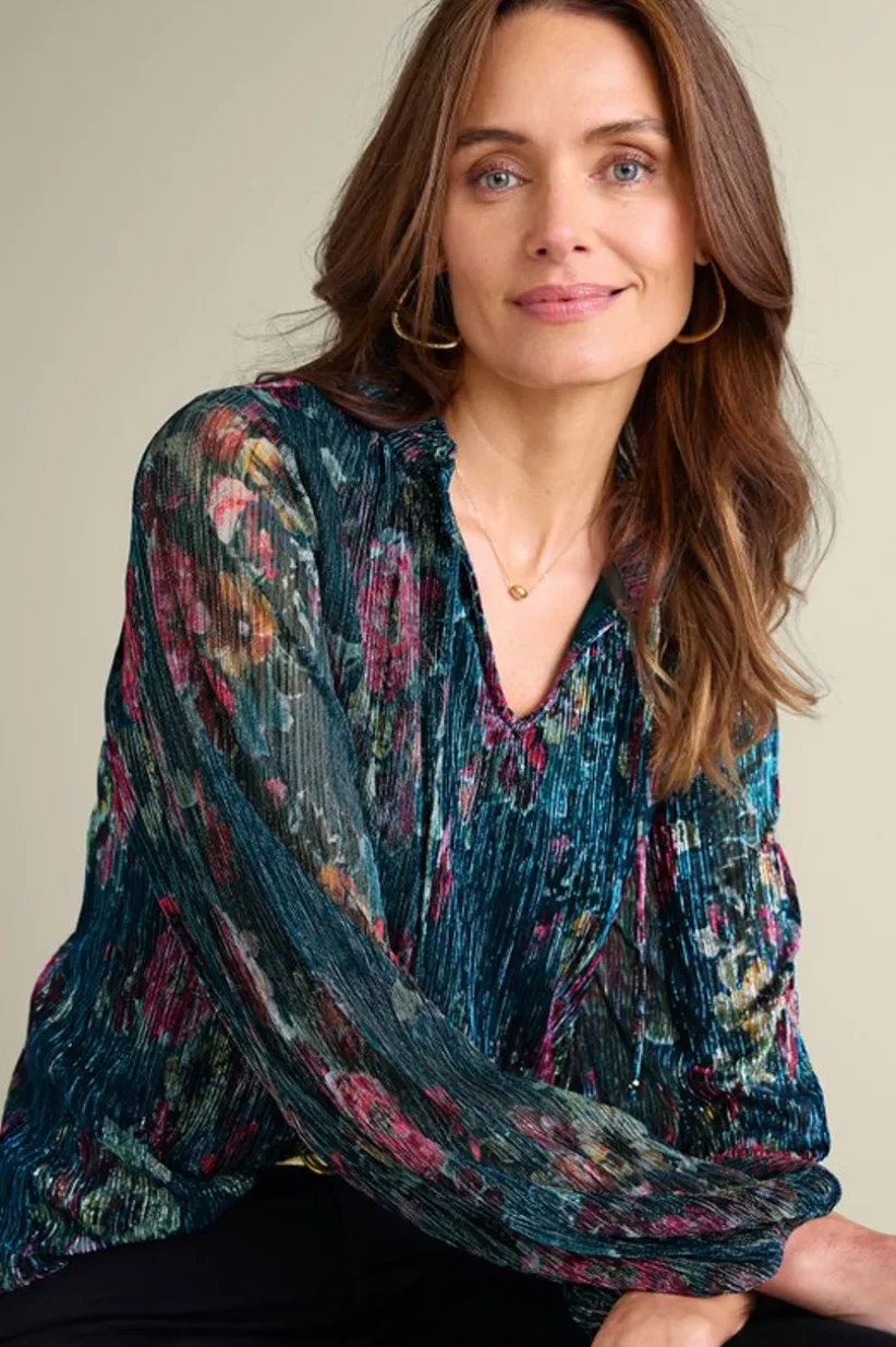 Yvonne Shimmer Top<Soft Surroundings Sale