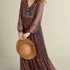 Zellige Maxi Dress<Soft Surroundings Outlet