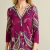 Zennia Printed Tunic<Soft Surroundings Sale