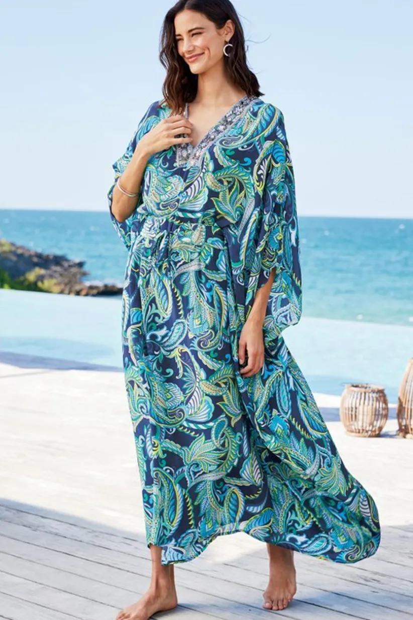 Zorica Caftan<Soft Surroundings Clearance