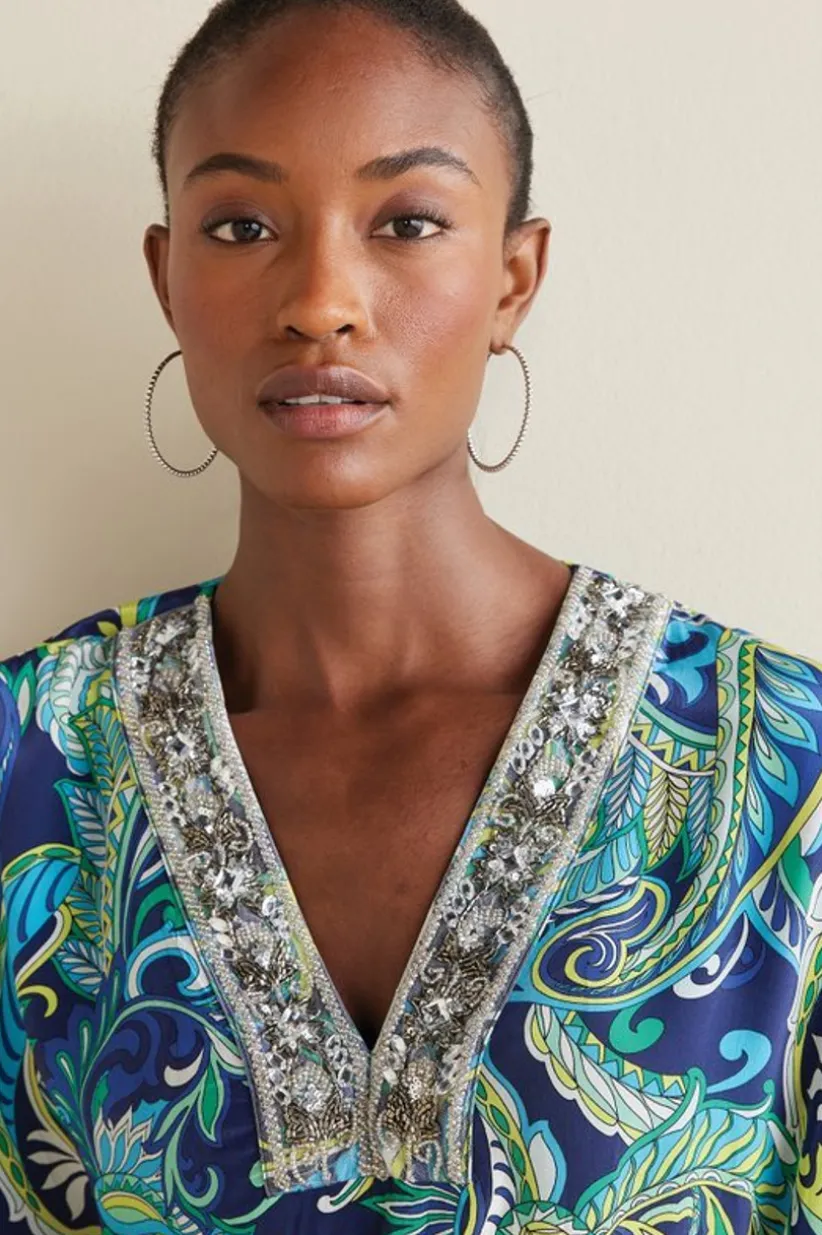 Zorica Caftan<Soft Surroundings Clearance